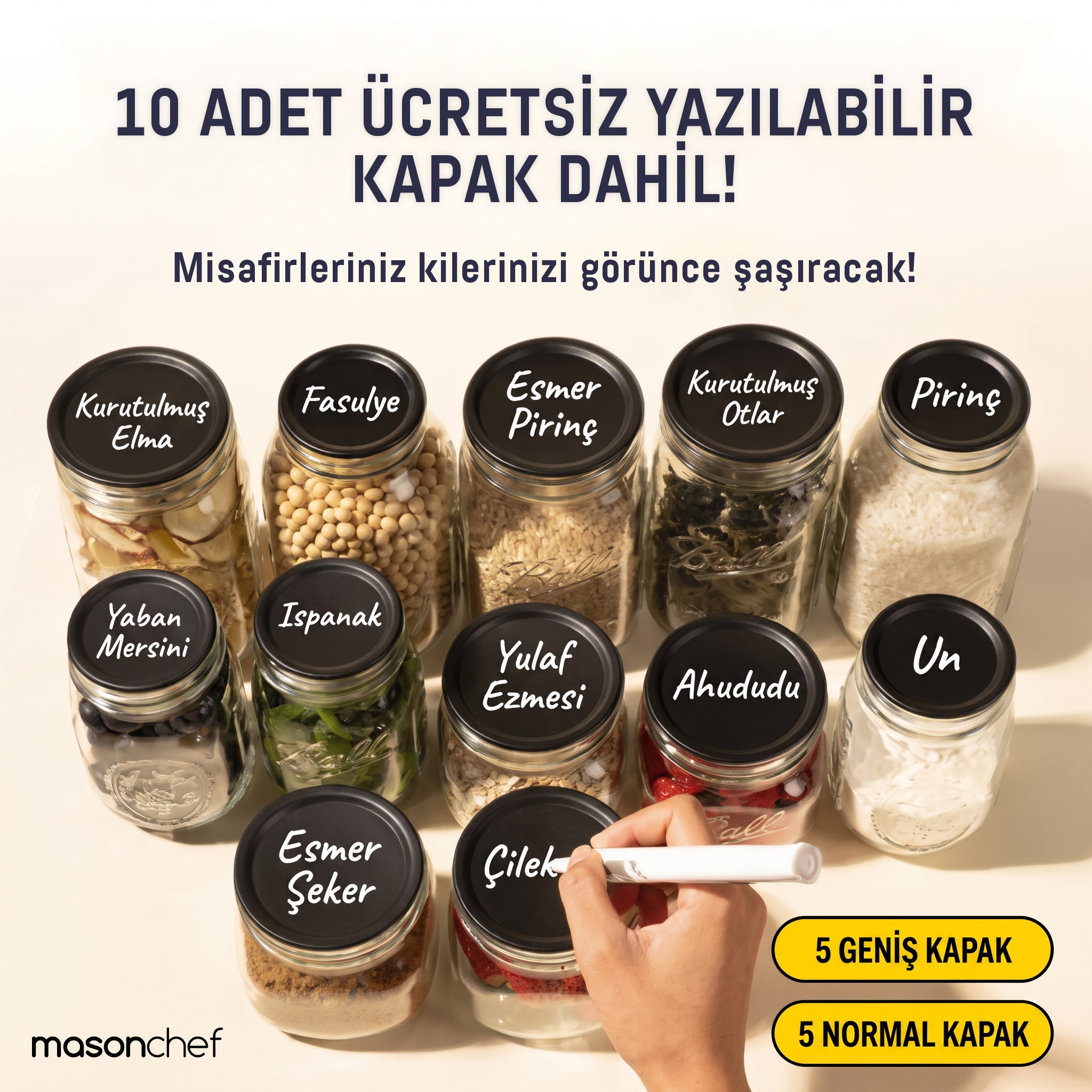 Mason Chef Vakumlu Mühürleme Kiti
